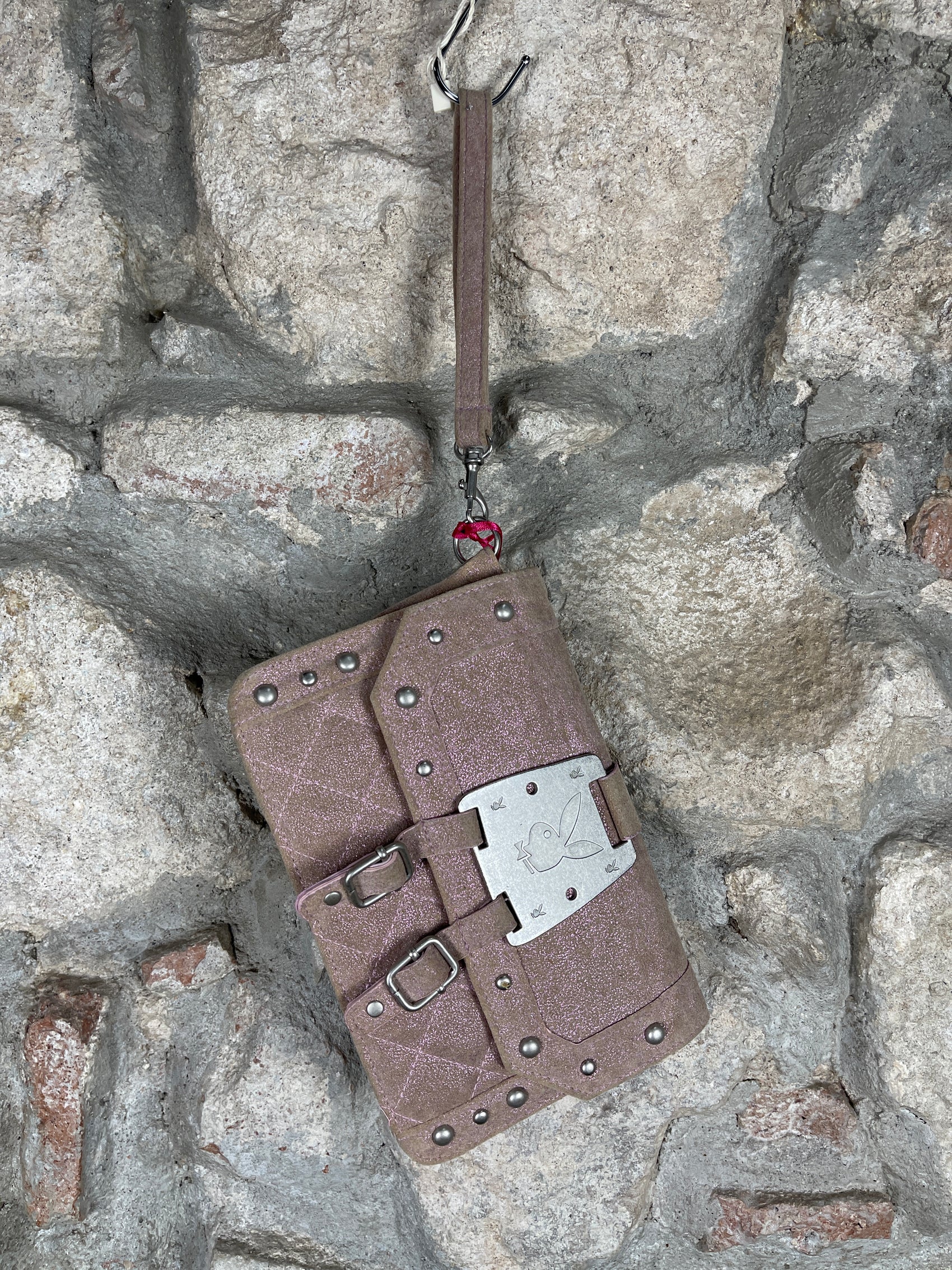 Y2K Playboy Mini Chain Bag Pink 2004