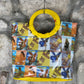 Y2K Playboy Hand Bag Vinyl Yellow Deadstock 2004