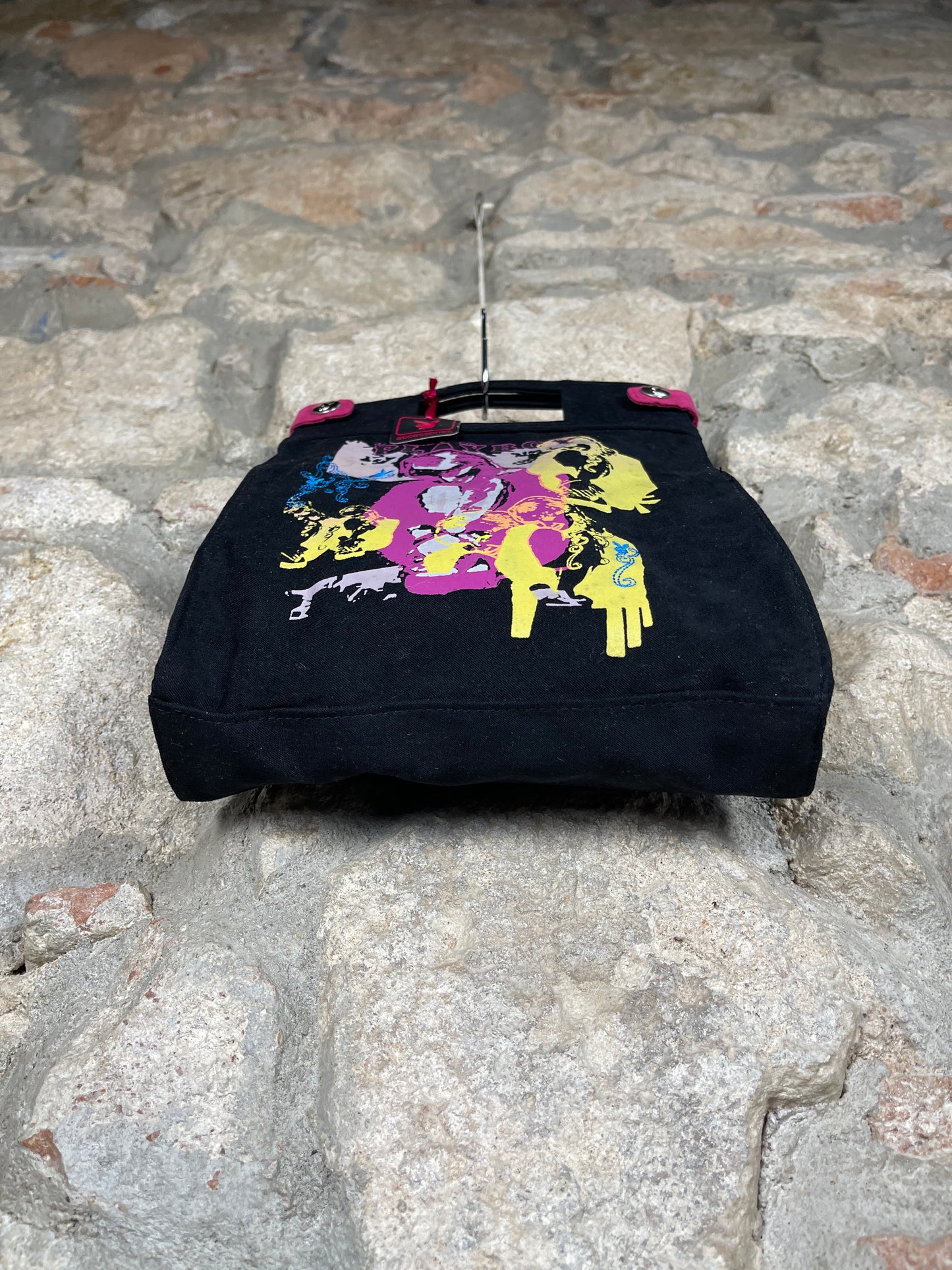 Y2K Playboy Hand Bag Black Deadstock 2004