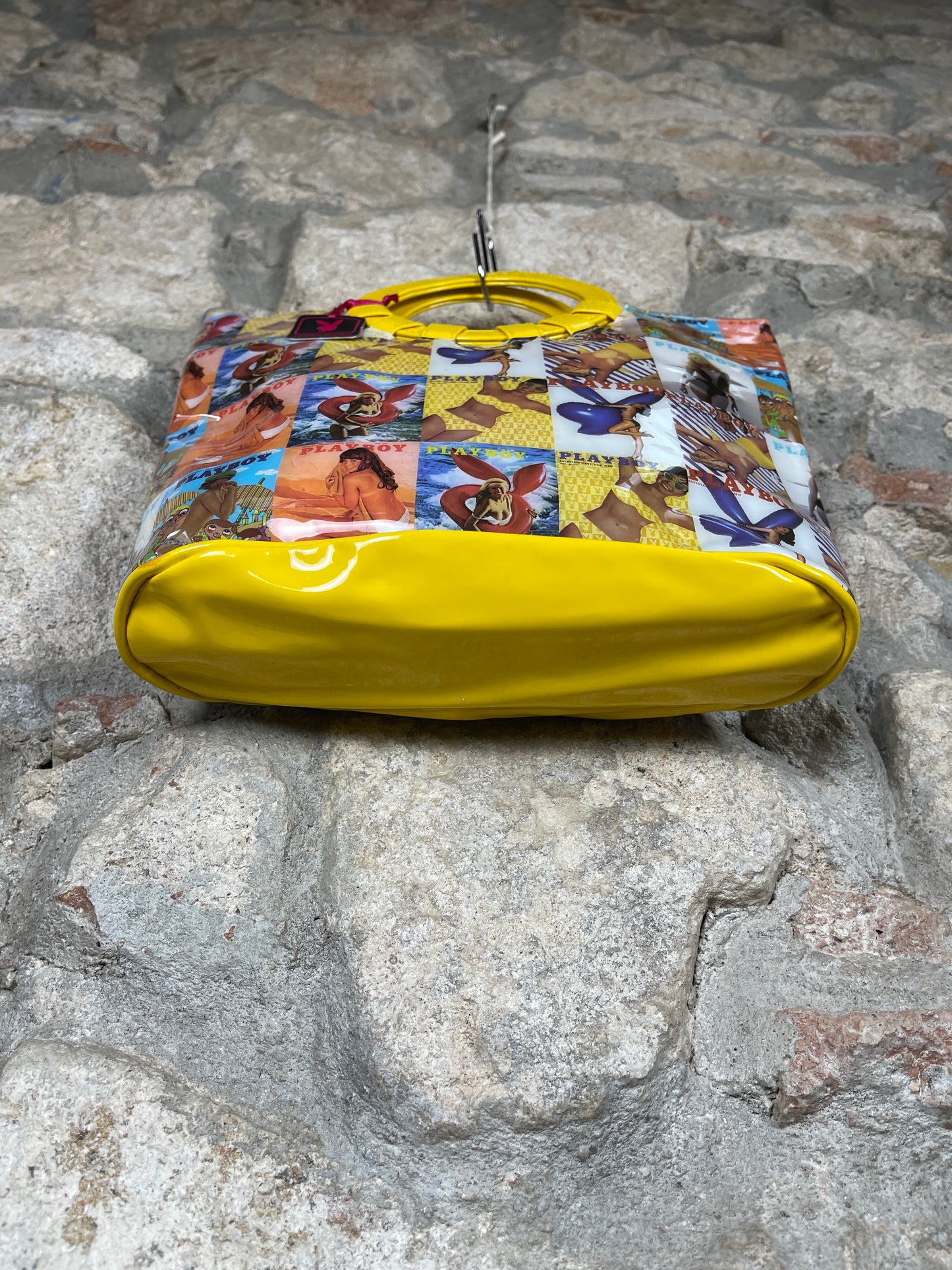 Y2K Playboy Vinyl Hand Bag Deadstock 2004