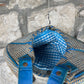 Y2K PLayboy Shoulder Bag Jute Blue Deadstock 2004