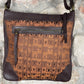 Y2K Playboy Shoulder Bag Brown Bronze Deadstock