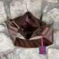 Y2K Playboy Shoulder Bag Brown Deadstock 2004