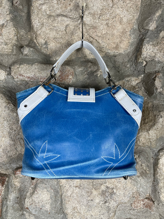 Y2K Playboy Hand Bag Blue Deadstock 2004