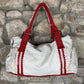 Y2K Playboy Shoulder Bag Big Red White 2005