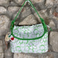 Y2K Pacha Shoulder Bag White Green Deadstock 2000s