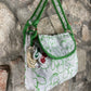 Y2K Pacha Shoulder Bag White Green Deadstock 2000s