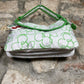 Y2K Pacha Shoulder Bag White Green Deadstock 2000s
