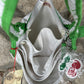 Y2K Pacha Shoulder Bag White Green Deadstock 2000s