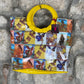 Y2K Playboy Vinyl Hand Bag Yellow Deadstock 2004