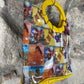 Y2K Playboy Vinyl Hand Bag Yellow Deadstock 2004