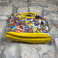 Y2K Playboy Vinyl Hand Bag Yellow Deadstock 2004