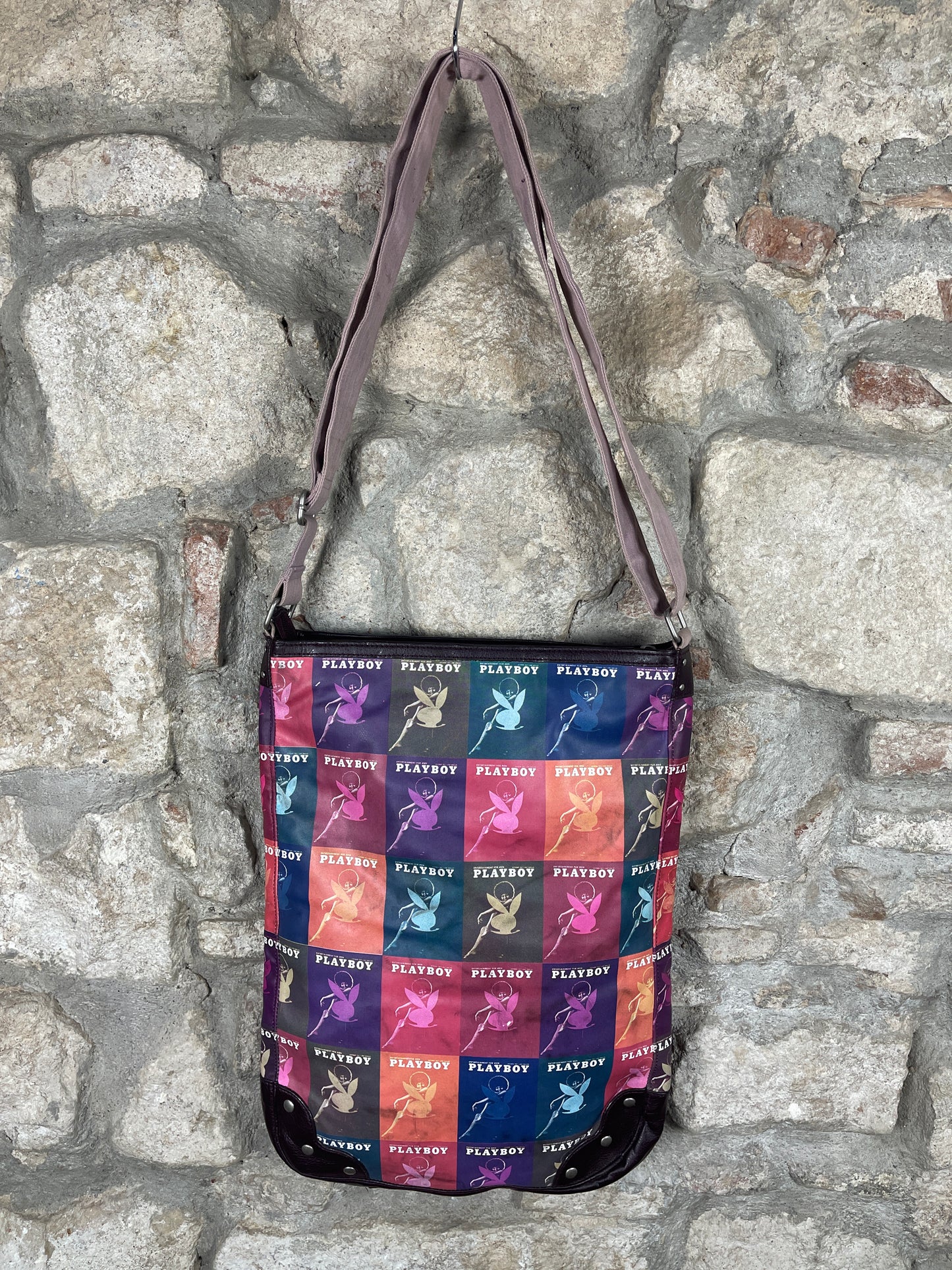 Y2K Playboy Shoulder Bag Multicolor Deadstock 2004