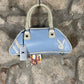 Y2K Playboy Mini Hand Bag Baby Blue Deadstock 2003