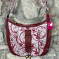 Y2K Playboy Shoulder Bag Red Deadstock 2007