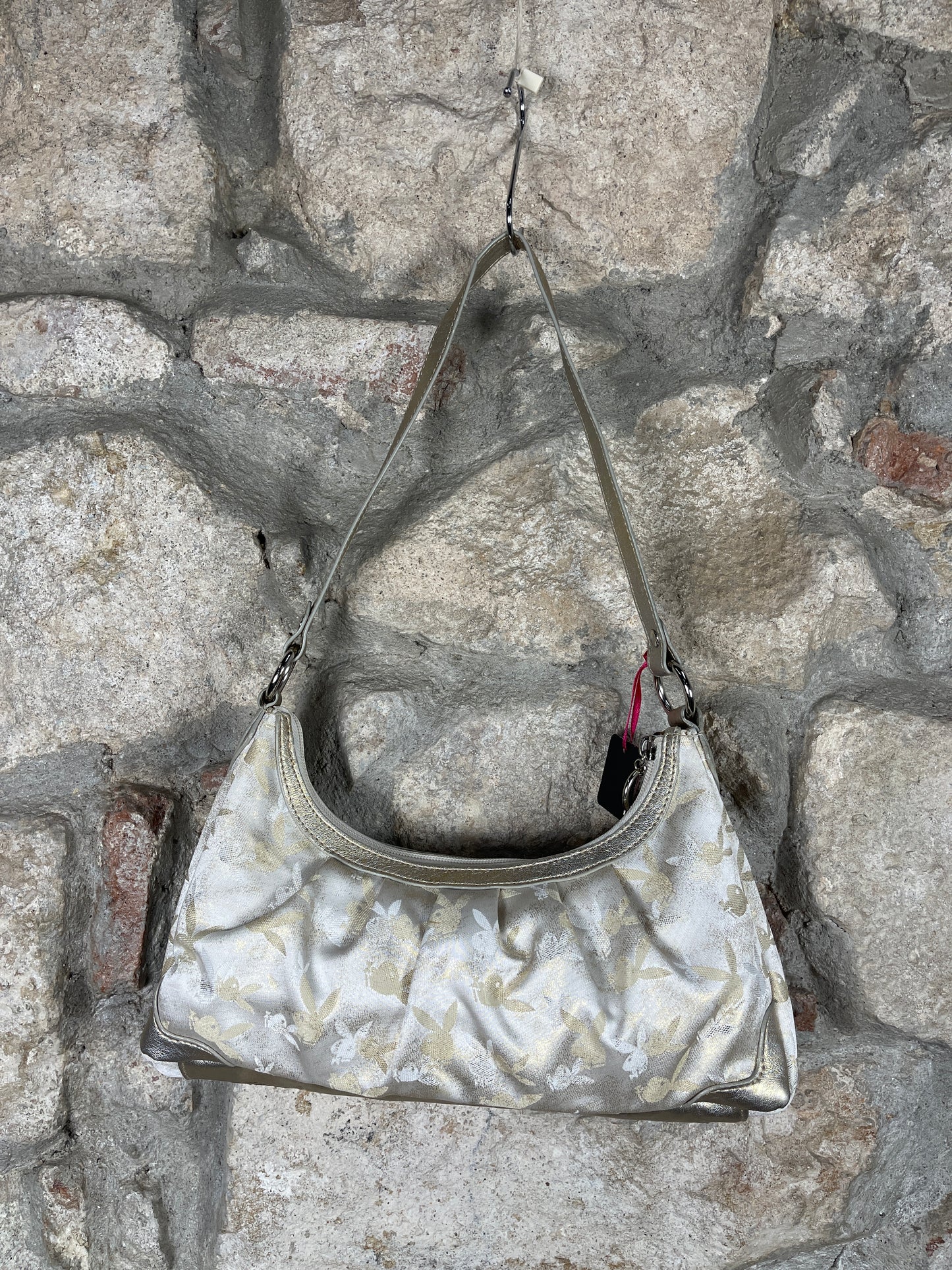 Y2K Playboy Shoulder Bag Creme Deadstock 2007