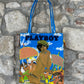 Y2K Playboy Bag Beach Multicolor Vinyl