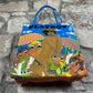 Y2K Playboy Bag Beach Multicolor Vinyl