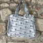 Y2K Playboy Shoulder Bag Metallic Blue Deadstock 2008