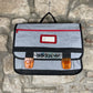 Vintage Adidas Business Bag Gray 80s