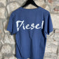 Y2K Diesel T-Shirt Blue L