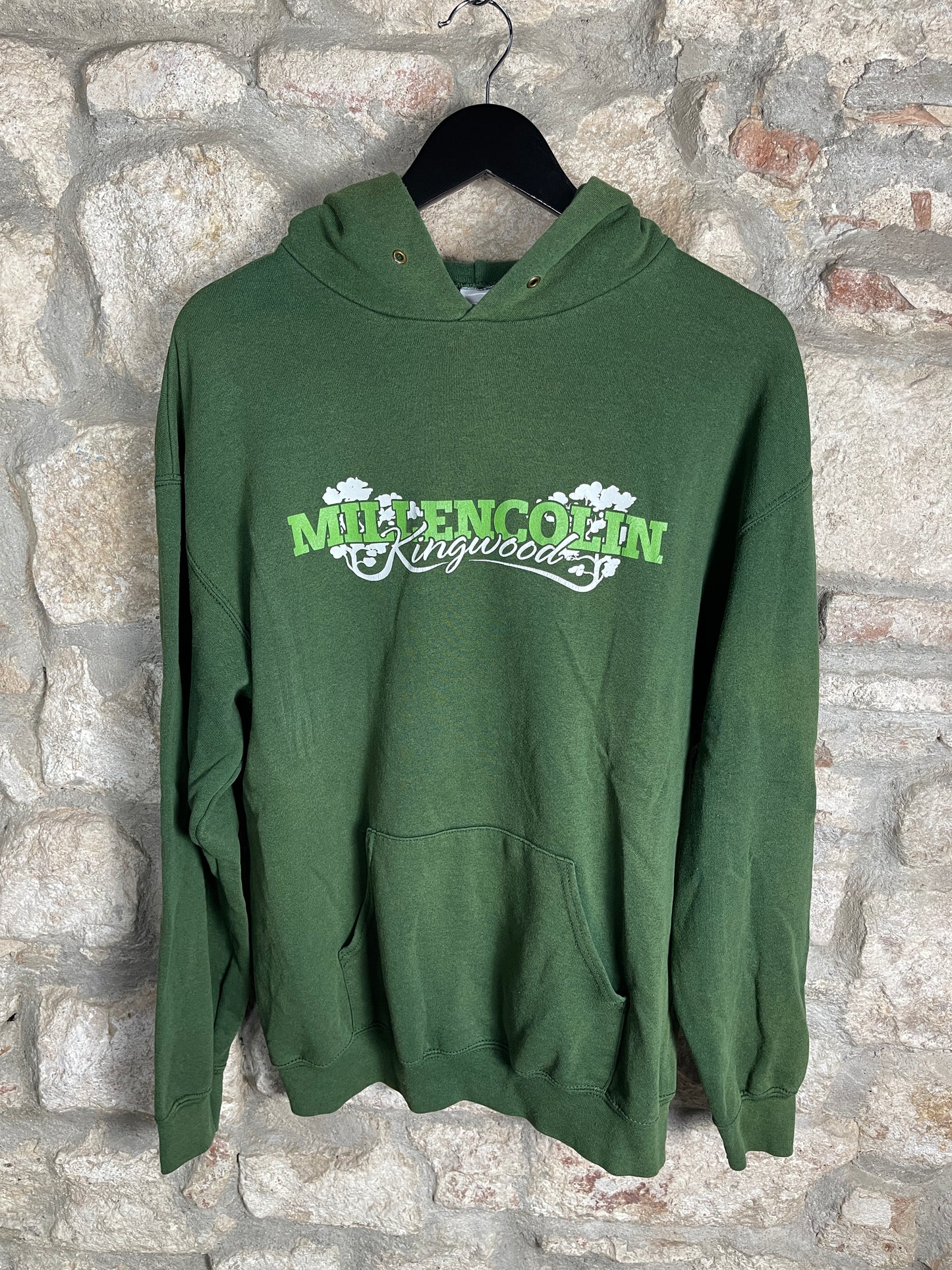 Vintage Millencolin Hoodie Green L
