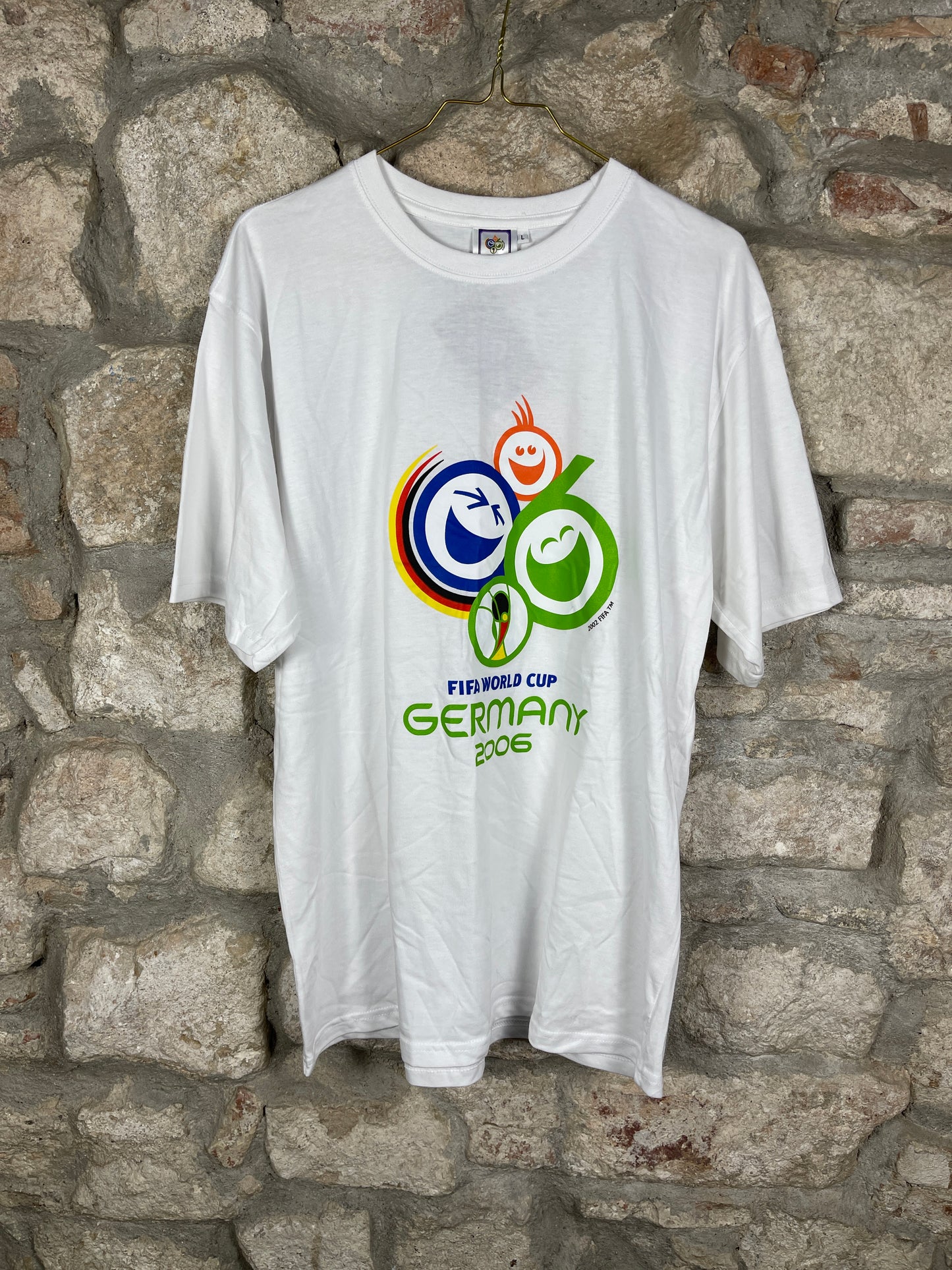 Y2k Fifa World Cup T-Shirt White 2006 L