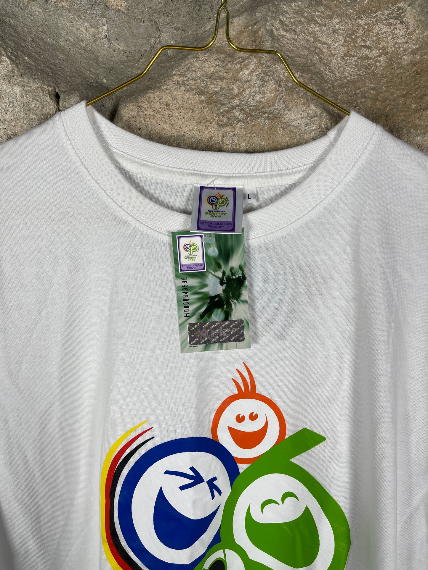 Y2k Fifa World Cup T-Shirt White 2006 L