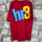 Vintage HR3 T-Shirt Red 90s XL