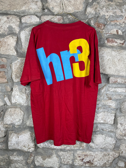 Vintage HR3 T-Shirt Red 90s XL