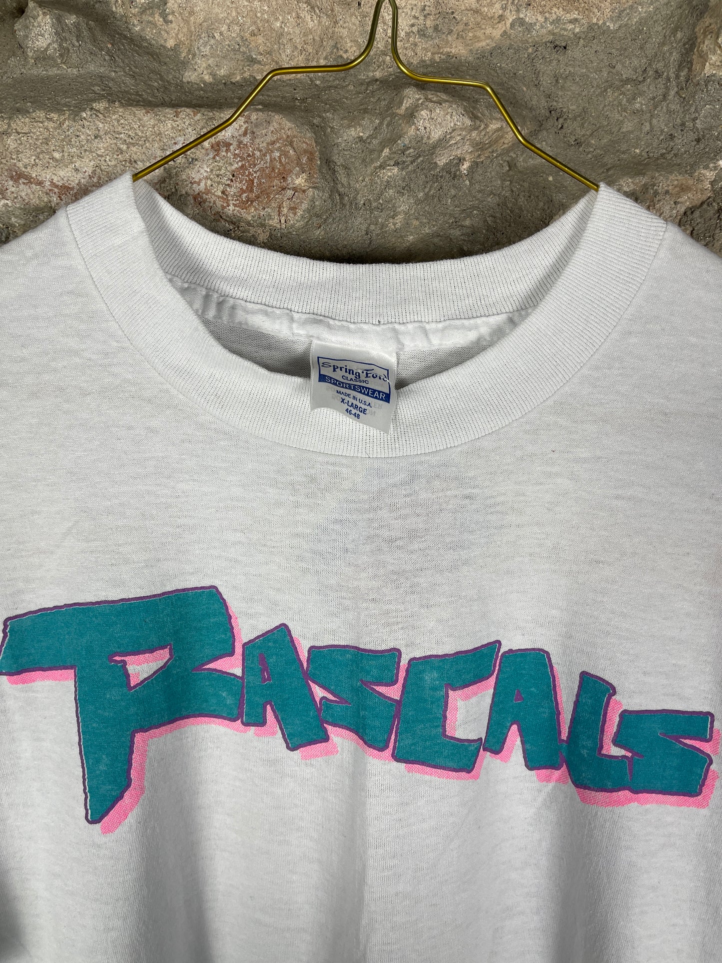 Vintage Rascals T-Shirt White 1988 L/XL