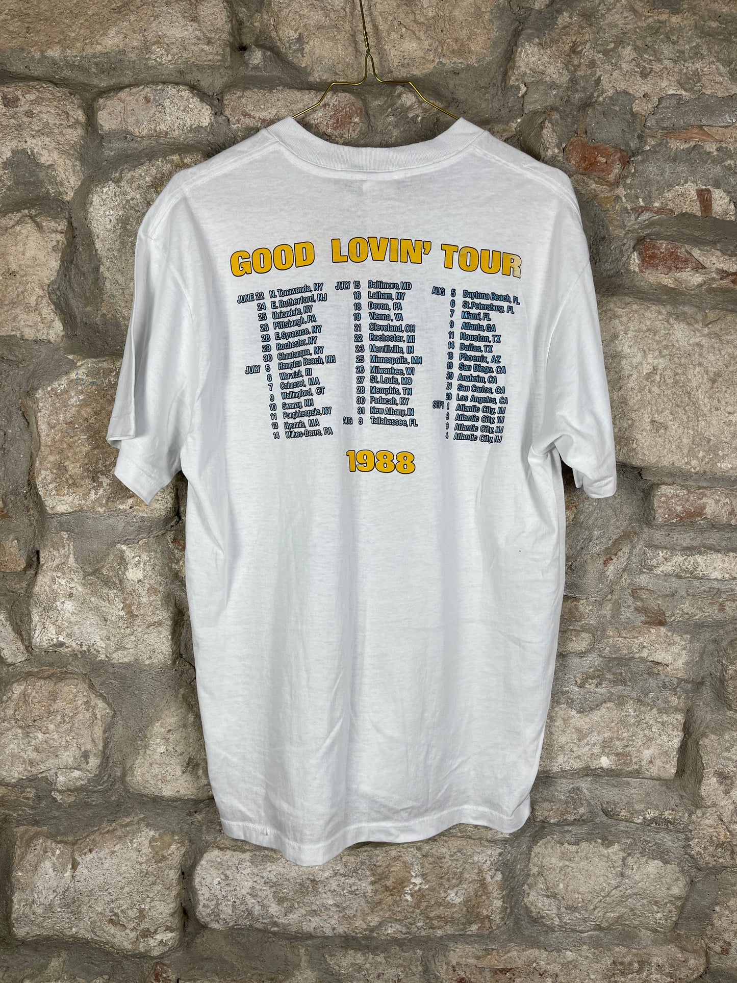 Vintage Rascals T-Shirt White 1988 L/XL