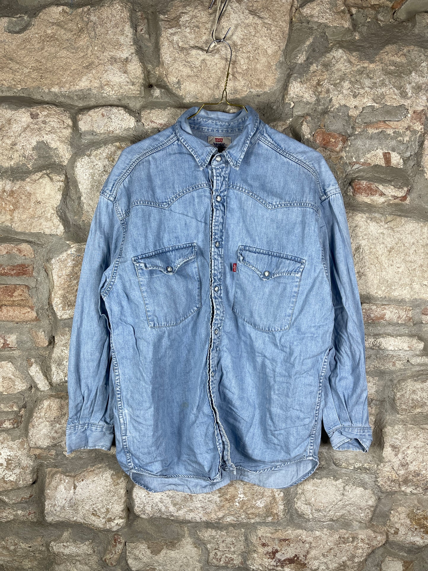 Vintage Levi´s Denim Long Sleeve Shirt L