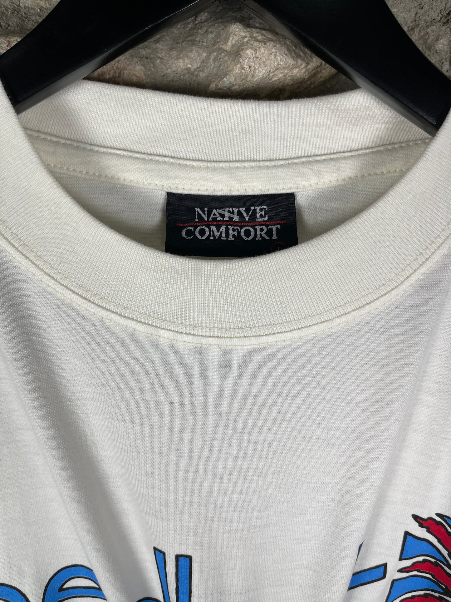 Vintage Weedbok T-Shirt Creme L