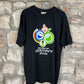Y2k Fifa Football World Cup Germany T-Shirt Black 2006 Deadstock L