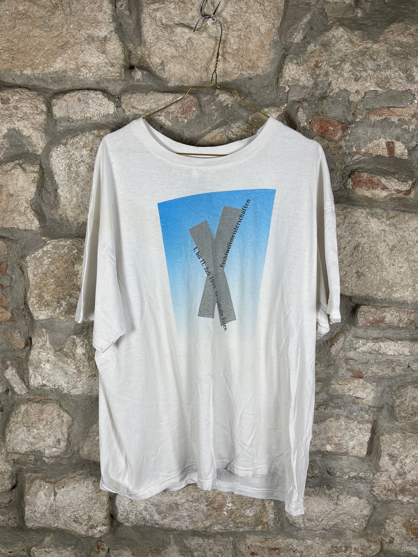 Vintage T-Shirt Fechtweltmeisterschaft 1993 XL