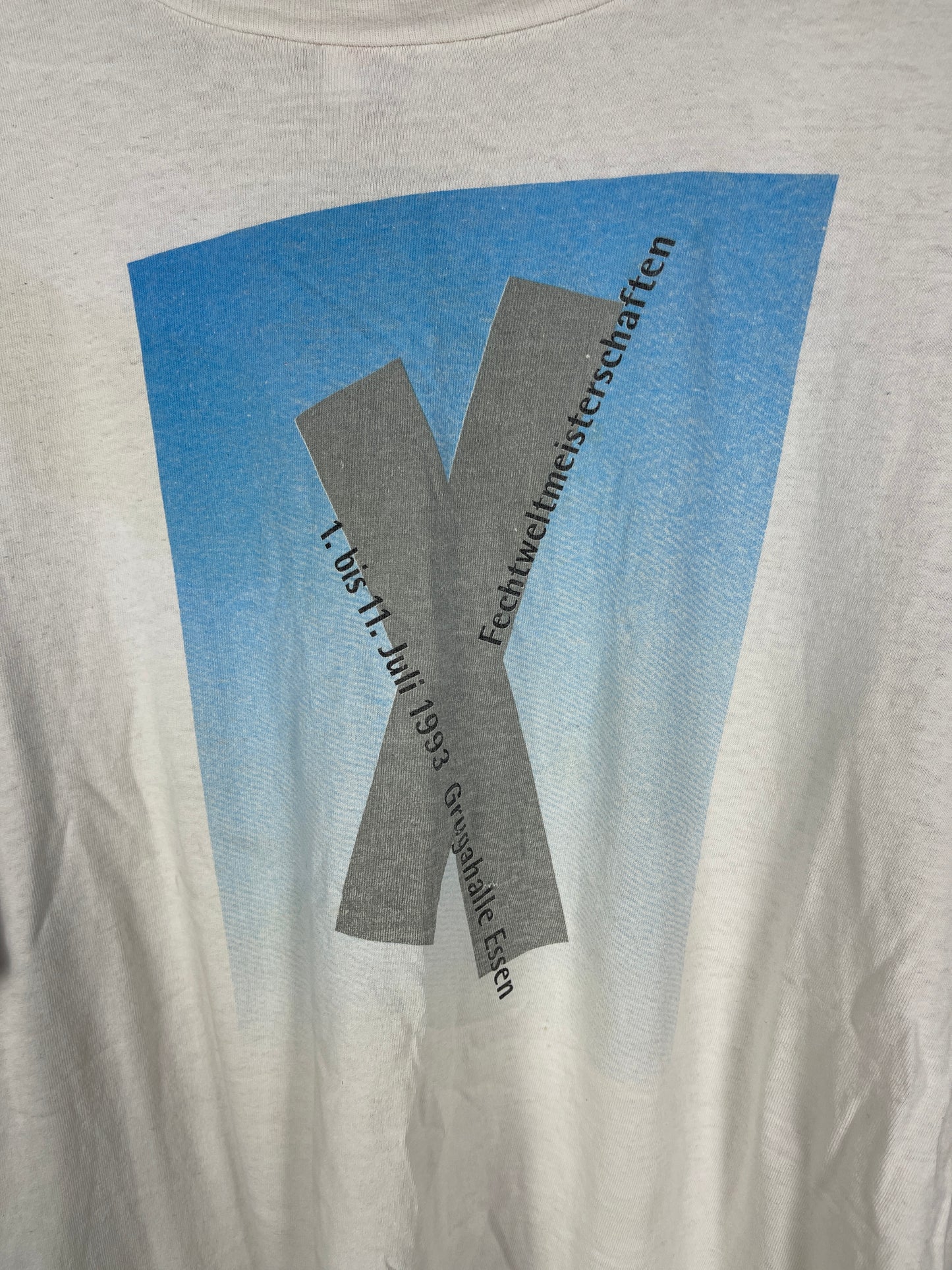 Vintage T-Shirt Fechtweltmeisterschaft 1993 XL