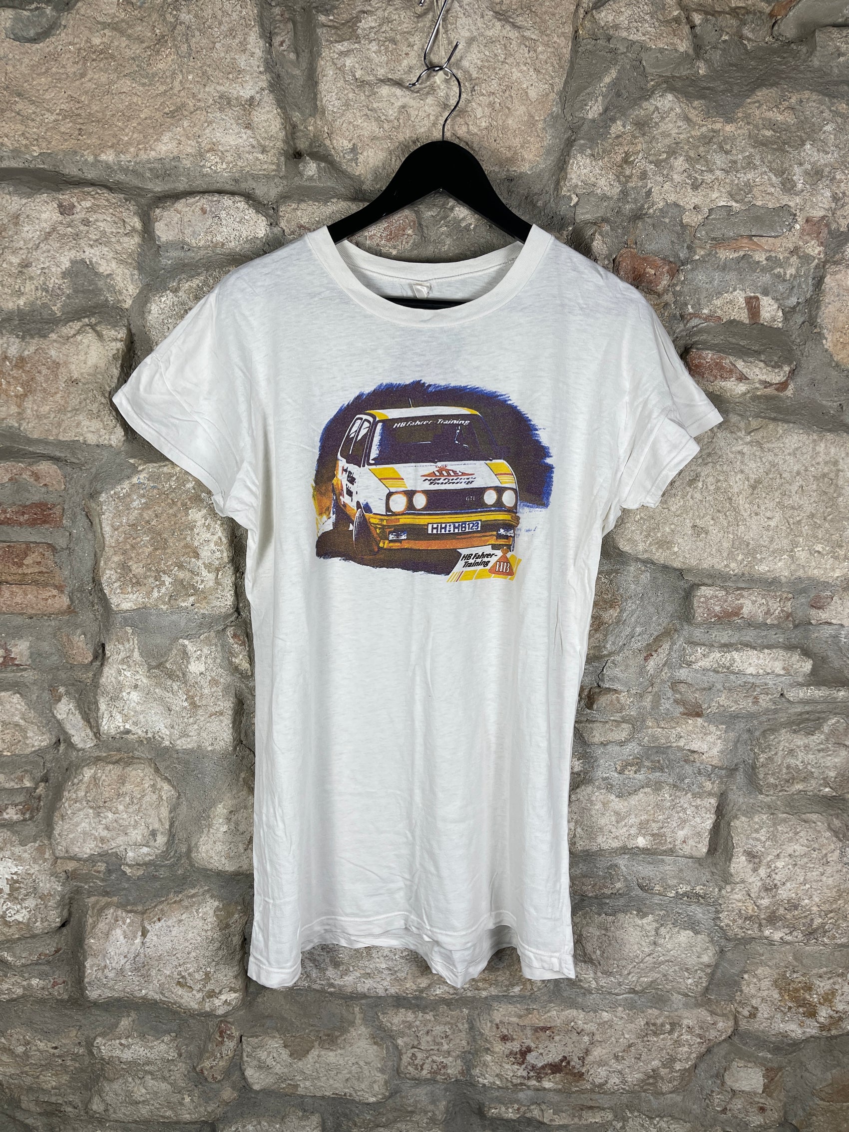 Vintage T-Shirt HB Cigarette Golf GTI White XL