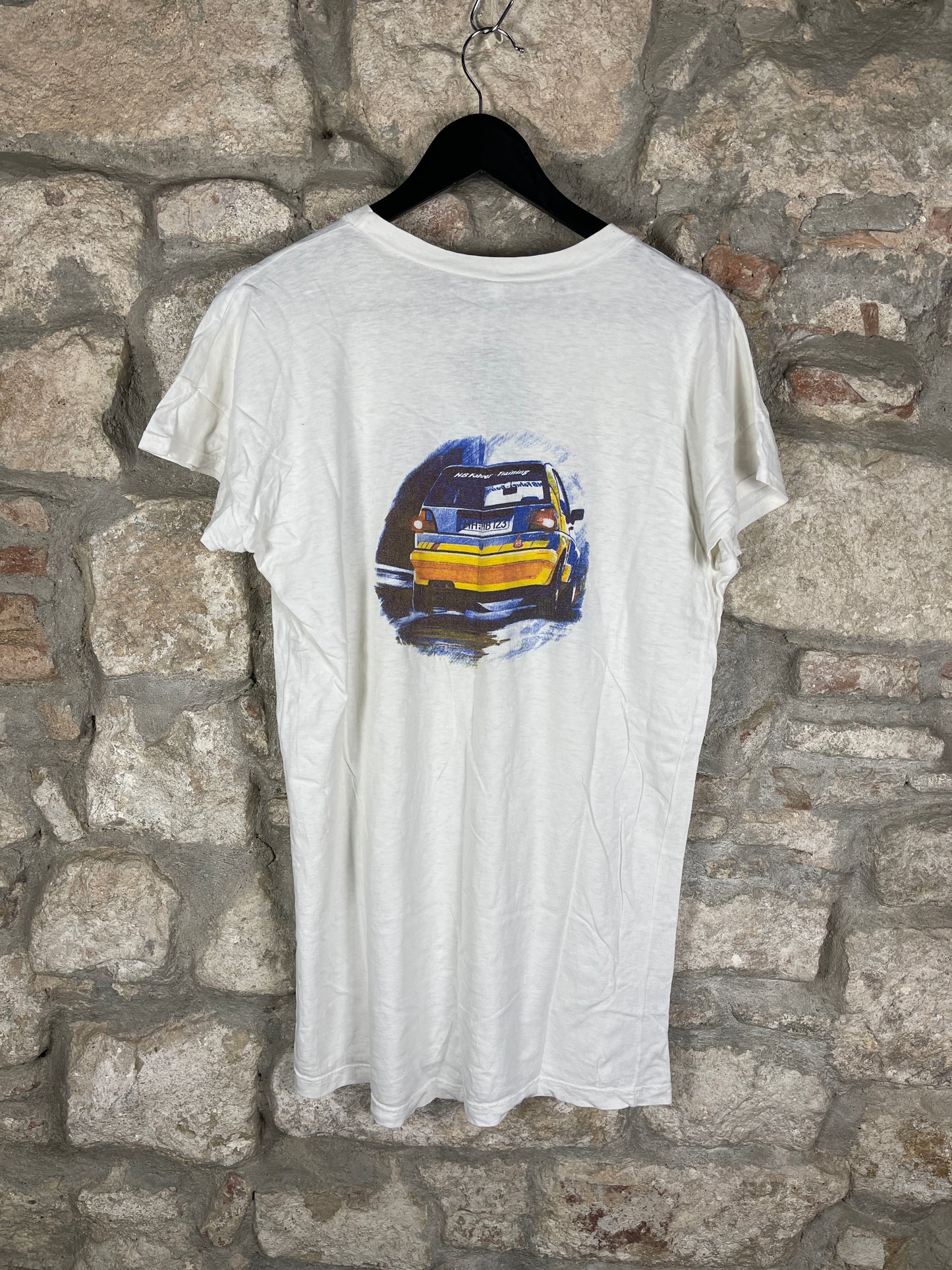 Vintage T-Shirt HB Cigarette Golf GTI White XL