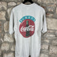 Vintage Coca Cola T-Shirt Gray 90s XL