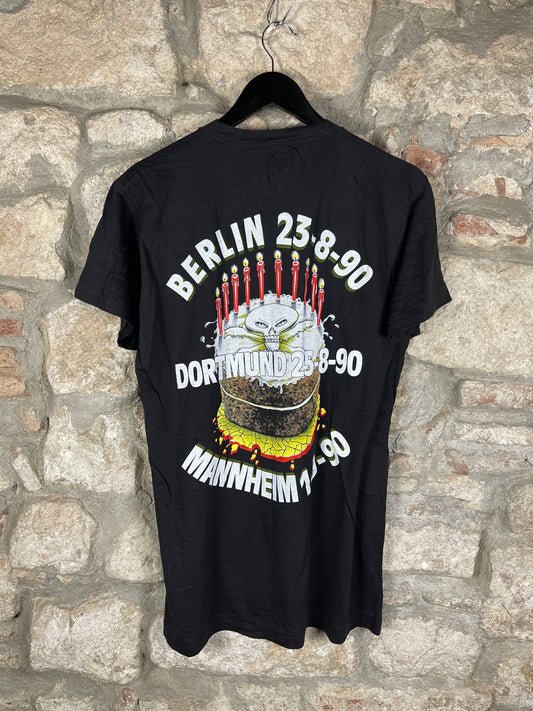 Vintage Super Rock T-Shirt Black 1990 L