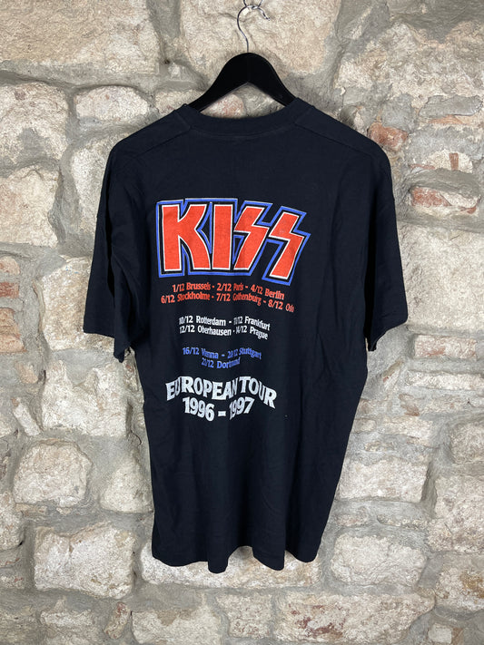 Vintage KISS T-Shirt Black 1997 XL/XXL
