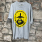 Vintage Airport Frankfurt T-Shirt Gray XL