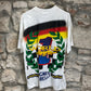 Vintage Racing T-Shirt White 90s L