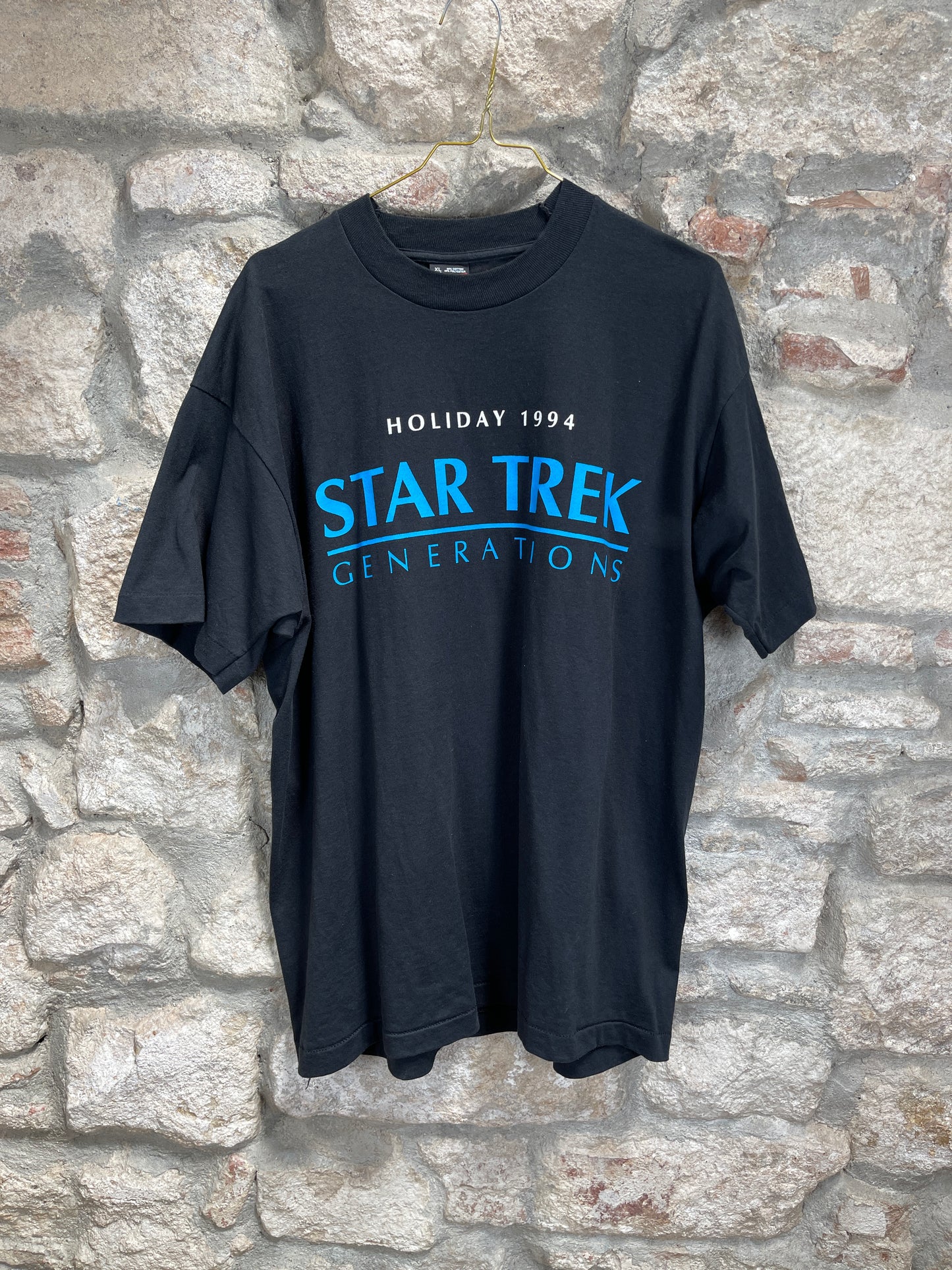 Vintage Star Treck T-Shirt Black 1994