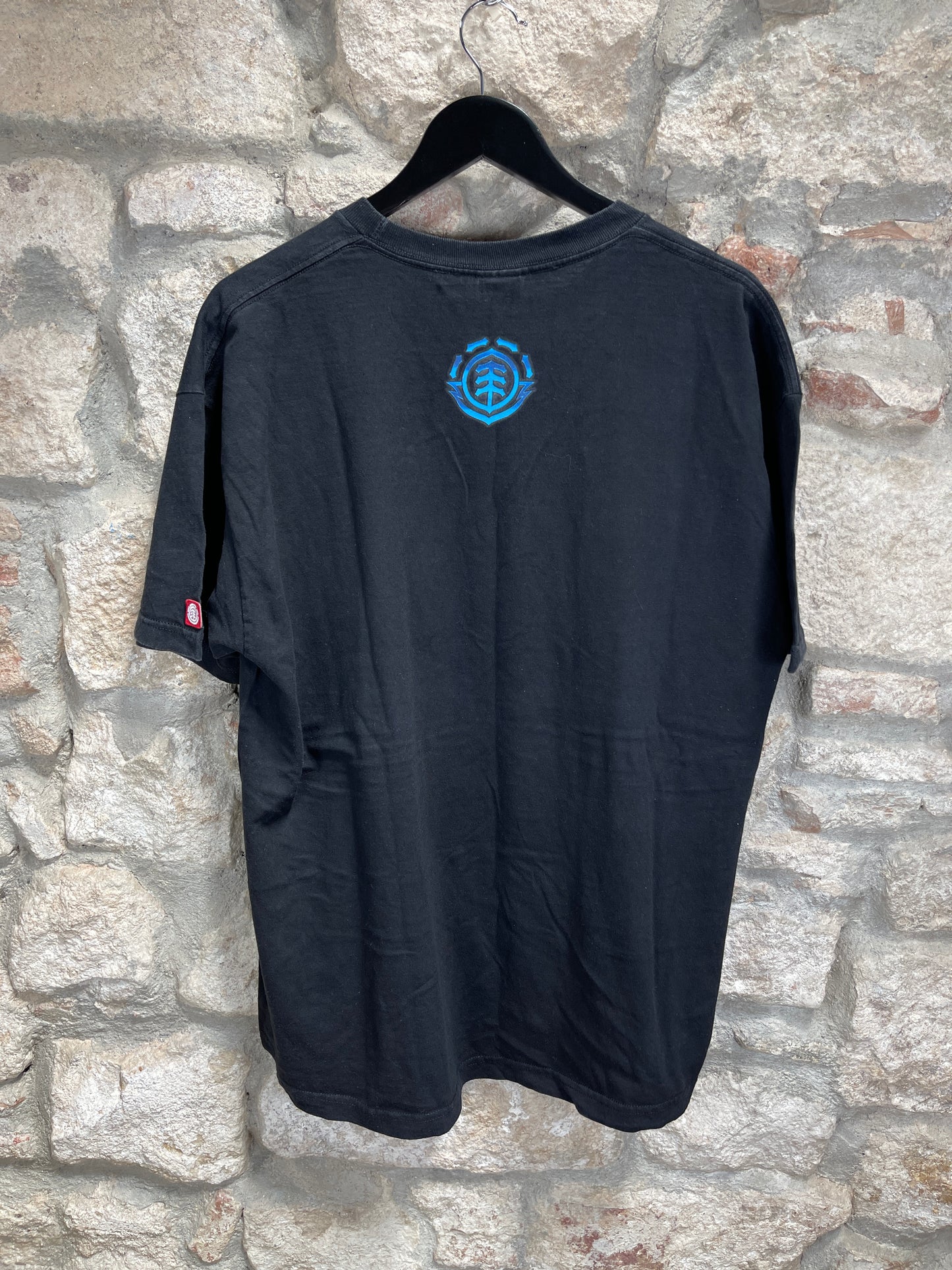 Y2K Element T-Shirt Black Sellout 2000s XL