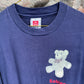 Vintage Hanes Sabine T-Shirt Navy L