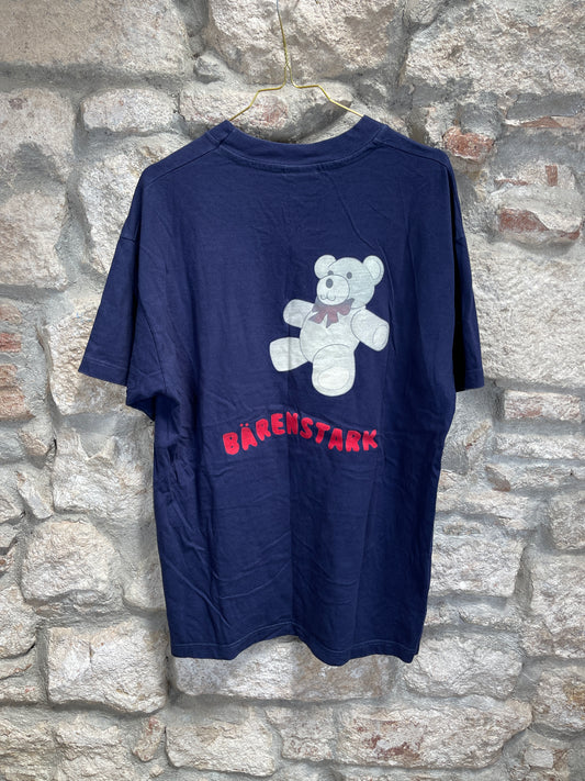 Vintage Hanes Sabine T-Shirt Navy L