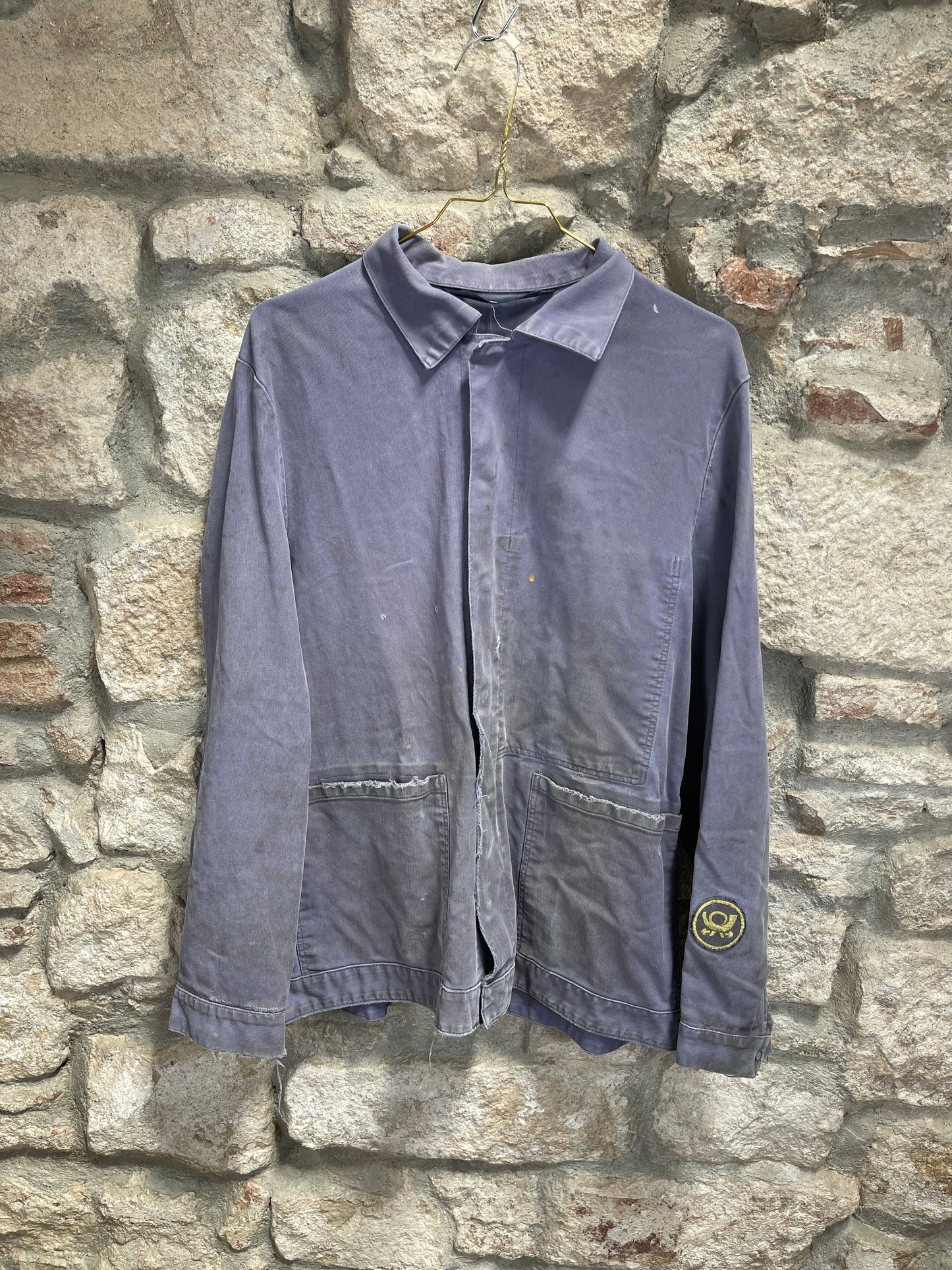 Vintage Deutsche Post Working Wear Long Sleeve Shirt M