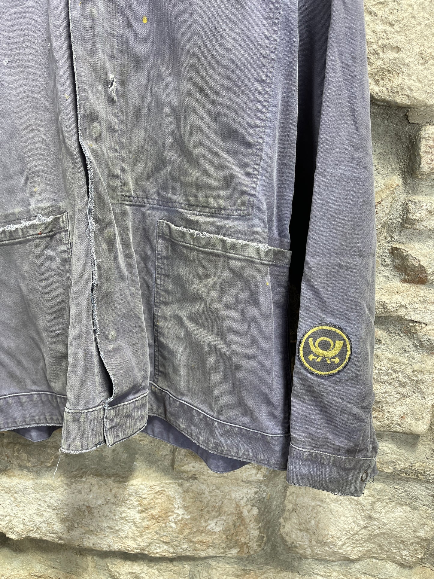 Vintage Deutsche Post Working Wear Long Sleeve Shirt M